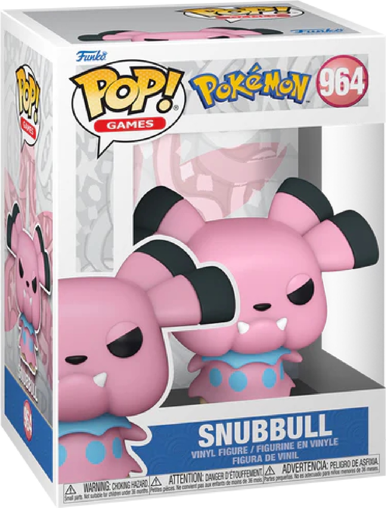 Pokémon - Snubbull 964 Funko Pop! Vinyl Figur FK70929
