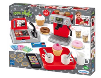Ecoiffier Coffeshop-Set