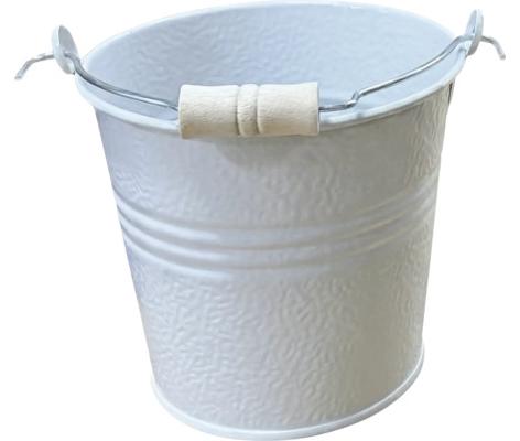 Zinkeimer Garteneimer Dekoeimer mit Henkel Lafiora Metall 1,6l mouse