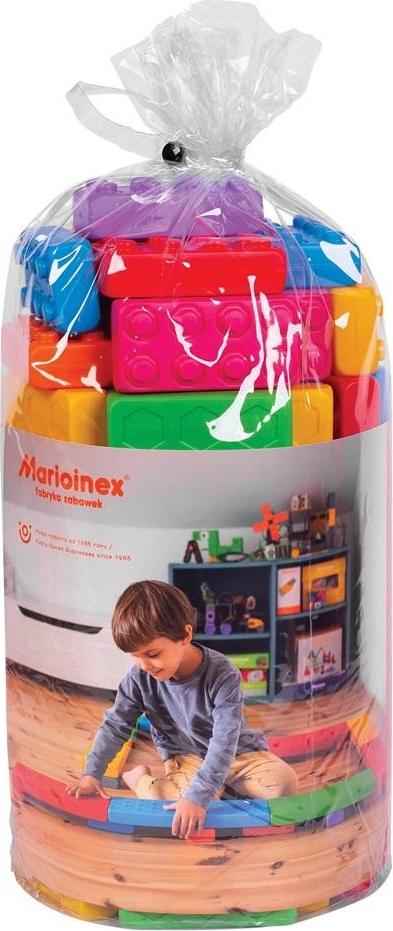 Marioinex Ziegelsteine Junior Plattform 12 Stück + 16 Ziegelsteine