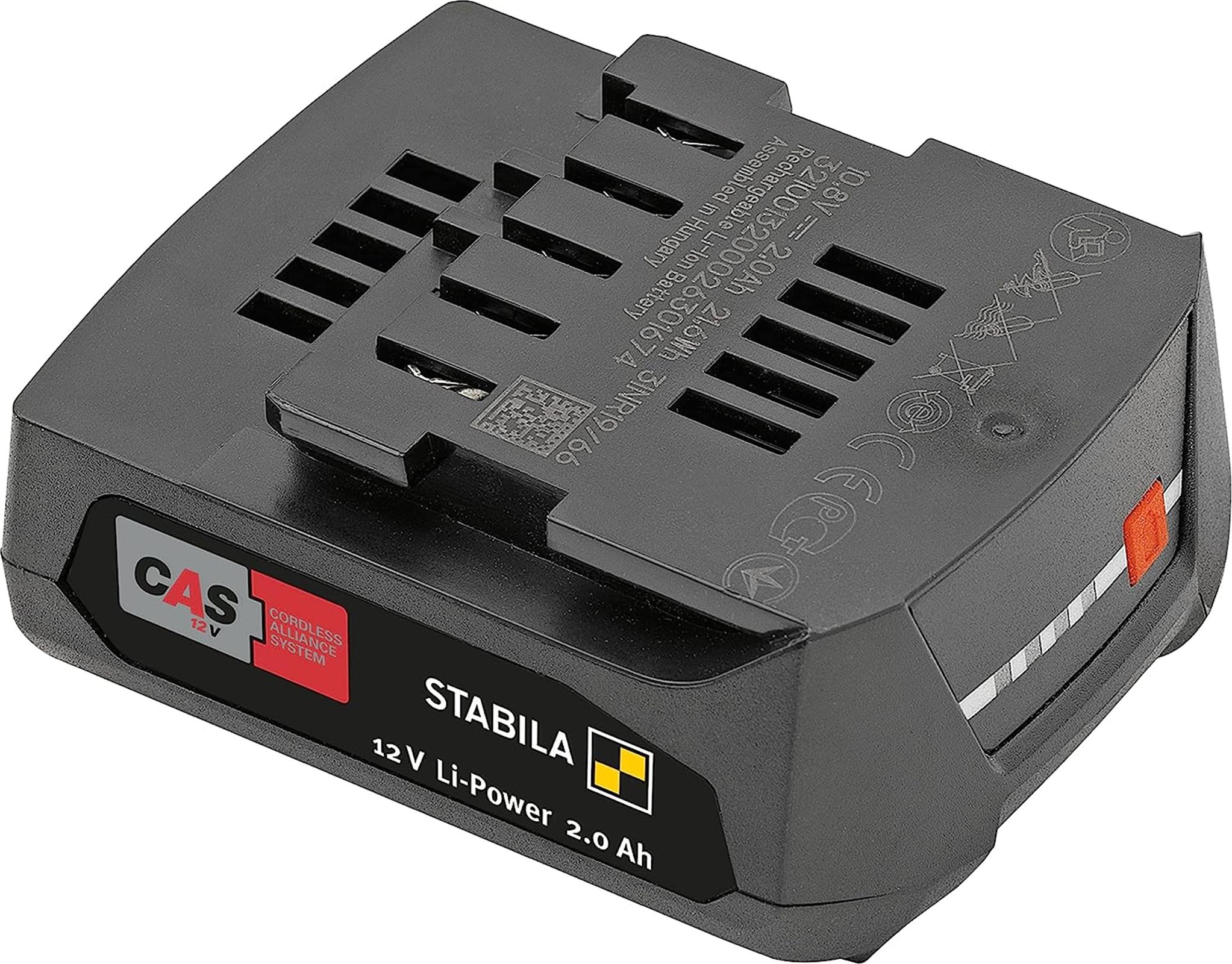 STABILA Messgeräte STABILA CAS Akku 12 V LI-POWER 2.0 Ah 19625