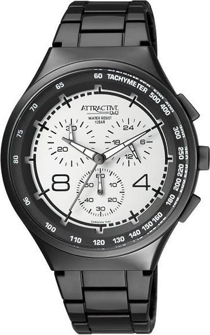 QQ pánske hodinky DA86-004 čierne