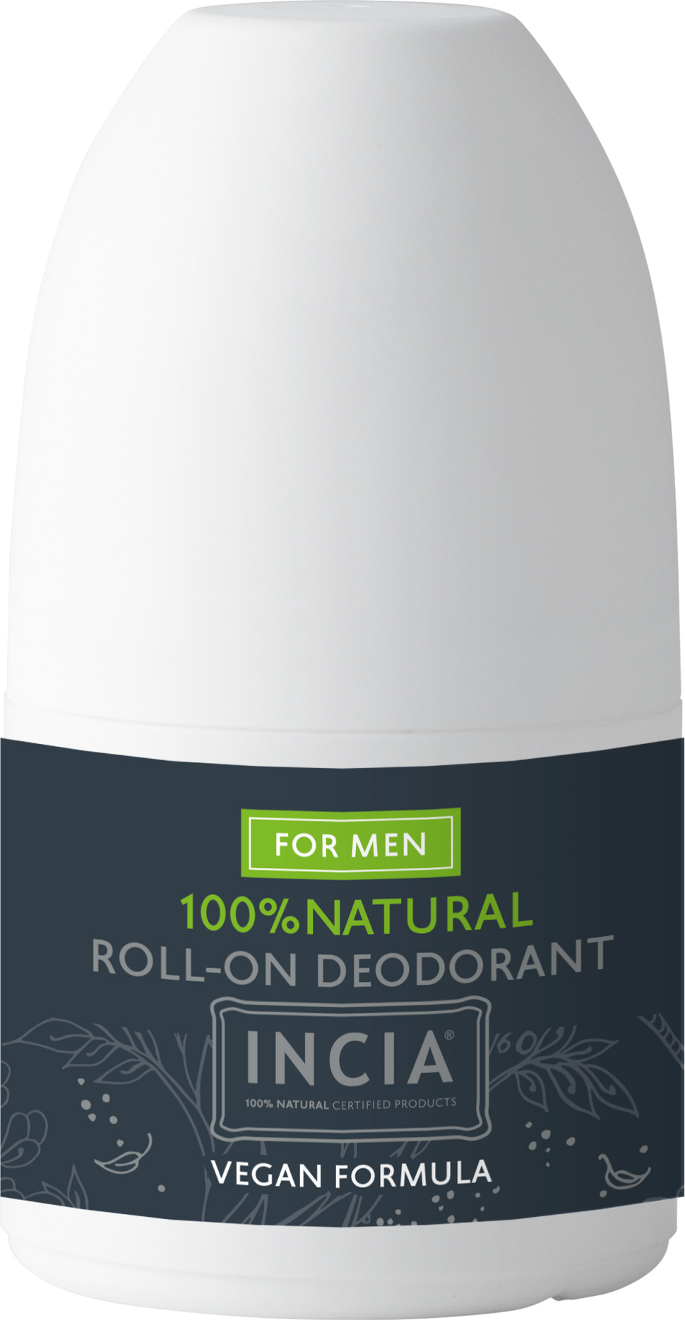 INCIA Natural Roll-on Deodorant für Männer