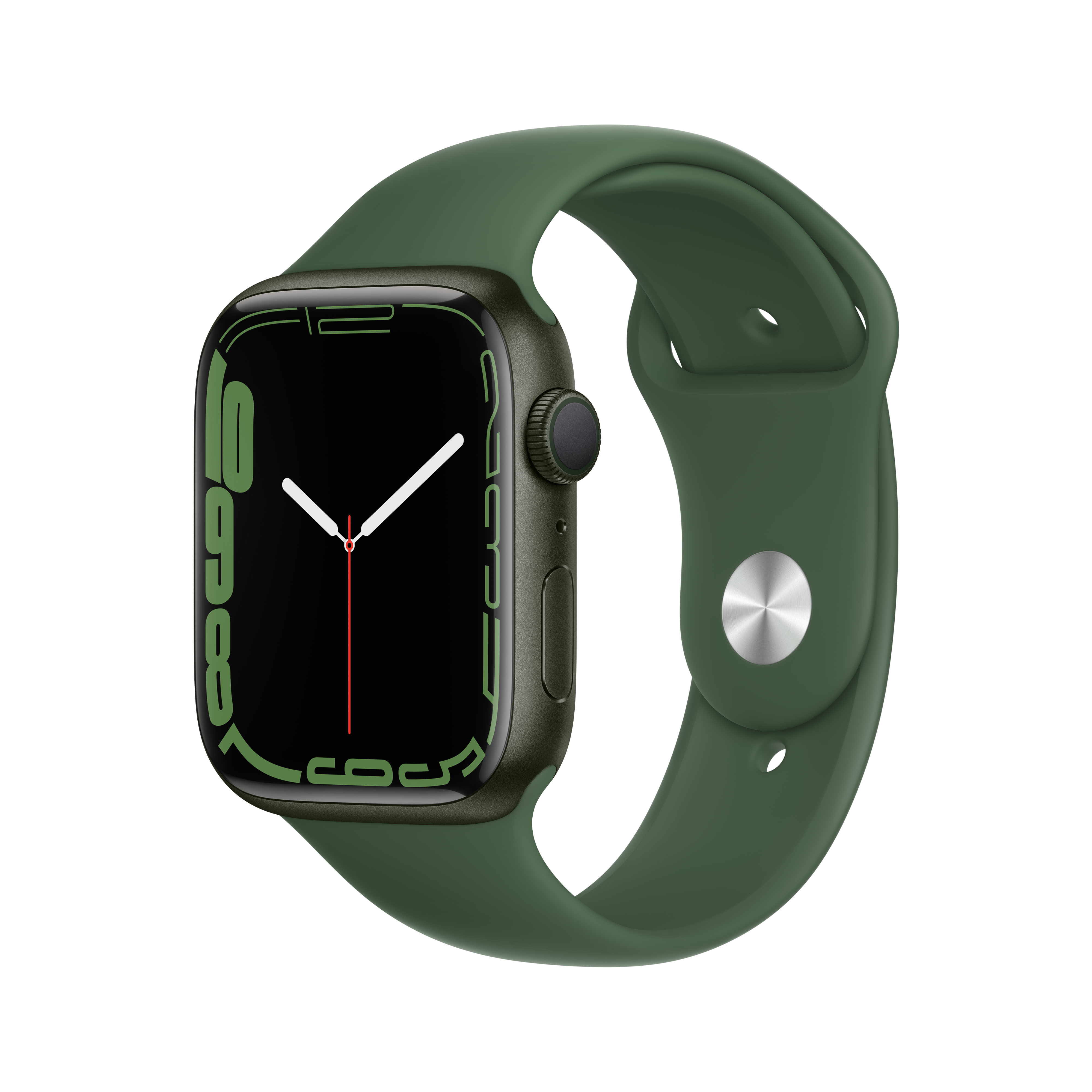 GPS 7 Aluminum Green Watch 45mm Sport Apple