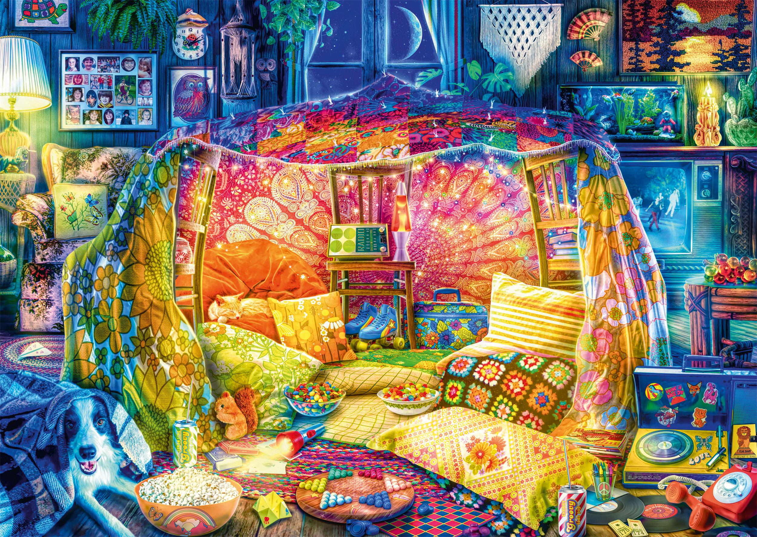 Schmidt Spiele SCHMIDT Puzzle Cozy Den 1000 Teile 59742