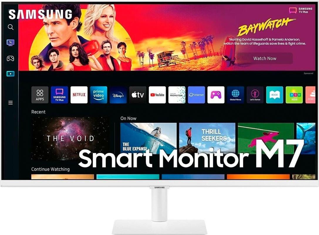 Samsung M70B, 81,3 cm (32"), 3840 x 2160 px, 4K Ultra HD, LCD, 4 ms, Biela