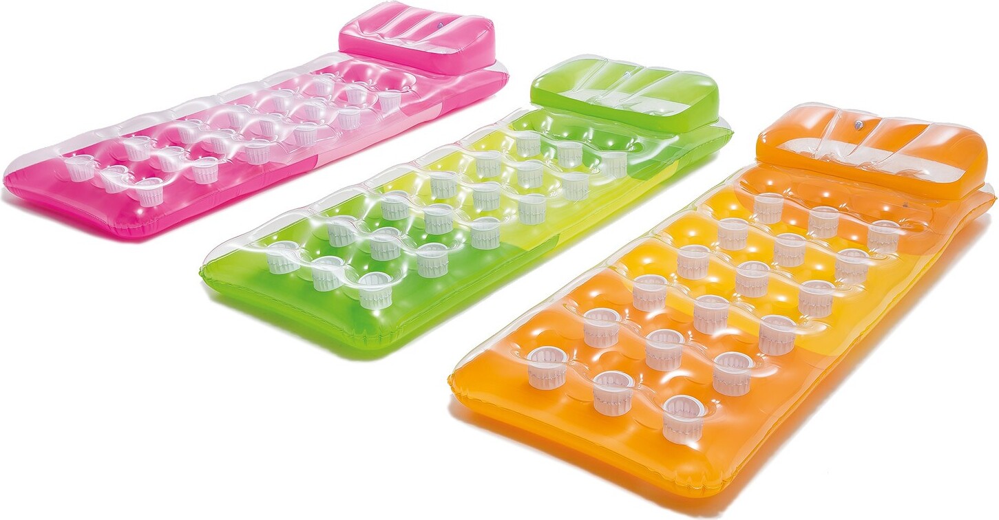 Schwimmmatte 188 x 71 cm INTEX 58890 orange