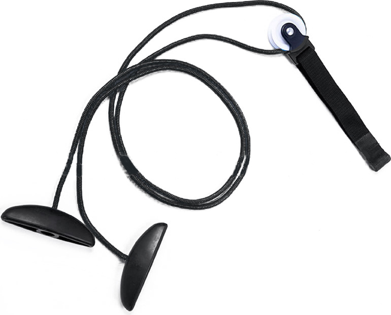 INF Schulterzuggerät - Reha und Krafttraining Schwarz 369211