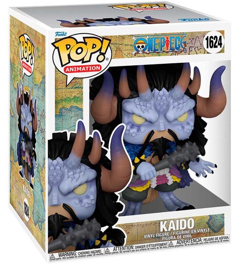 Northix One Piece Kaido Figur - Action-Sammelspielzeug, 7 Zoll