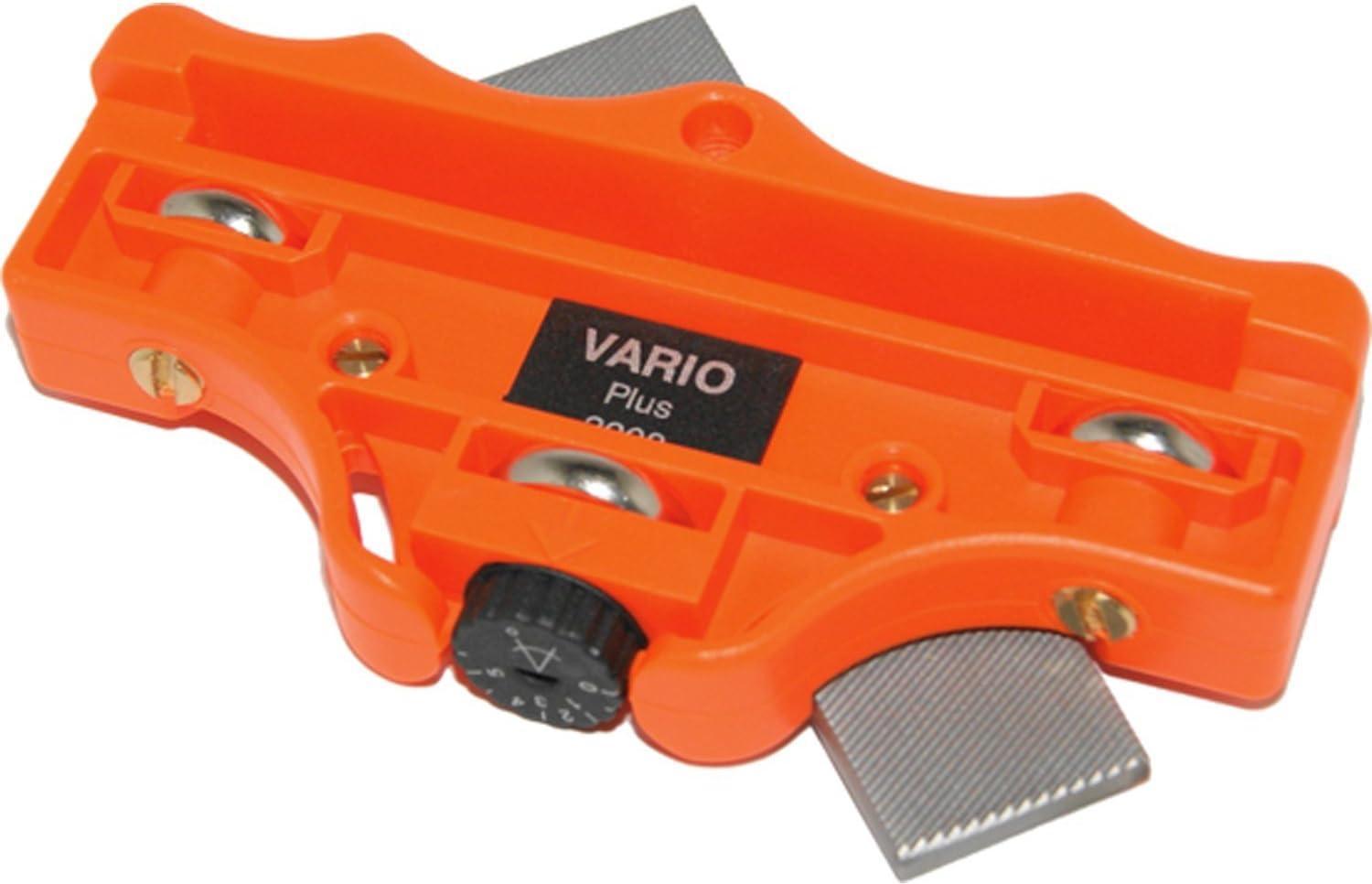 SKS Edge Tuner - Smerigliatrice Per Bordi Sci Con Lima 100x25 Mm, Angolo Fisso 90°, Grana Media