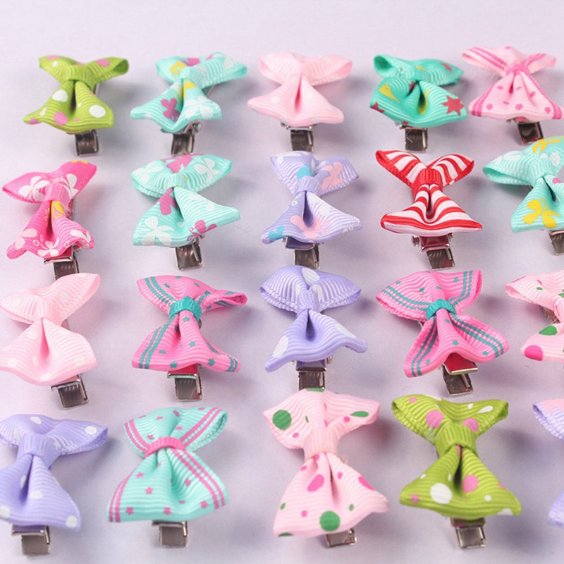 Haarspangen Mit Kuh-Schleife, Rosa, 2er-Set – Für Babys, Mädchen, Cowgirl-Kostüm