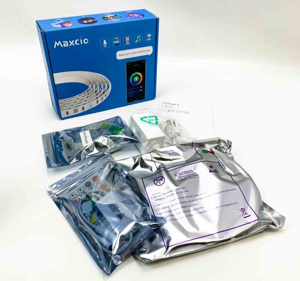 Maxico Strip Light Wifi - EU Version 10M - Smart LED Beleuchtung mit App Steuerung, RGB Farben, Dimmbar, Musik Synchronisation