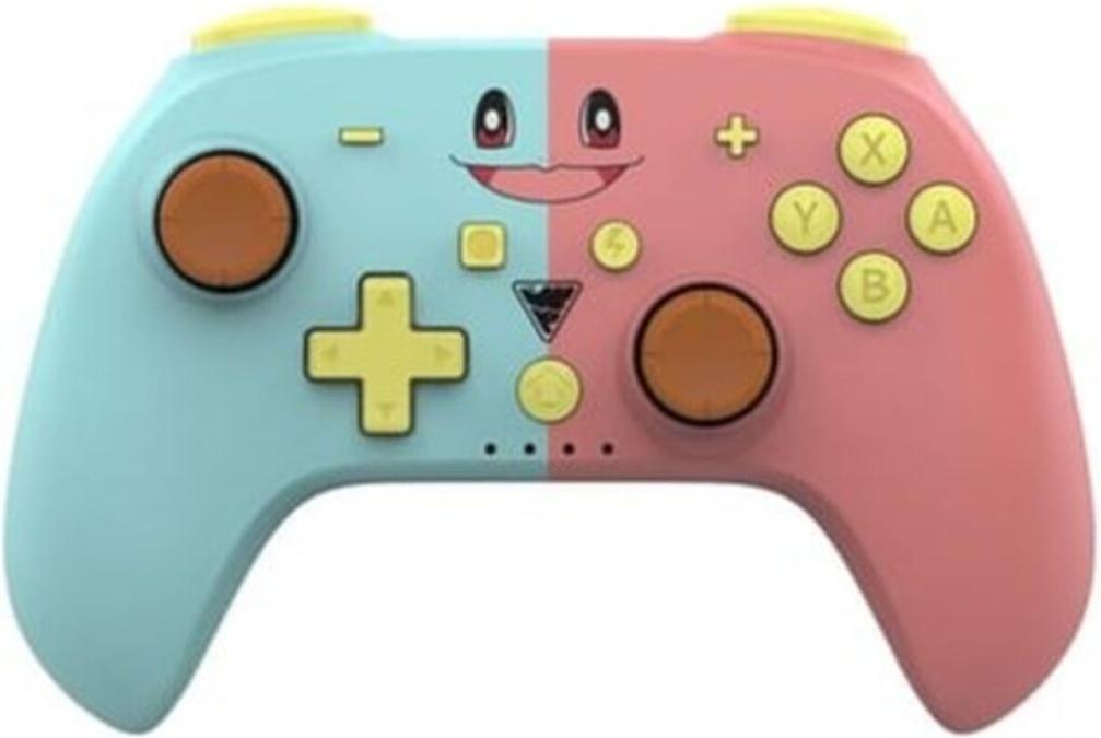 Gaming Controller DragonShock POPTOP COMPACT Weiß Rosa Nintendo Switch
