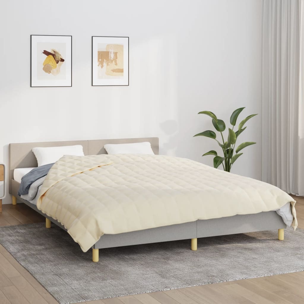 HARMONY Gewichtsdecke 135x200 Cm 8 Kg - Hypoallergen, Waschbar, OekoTex-zertifiziert, Anti-Stress Therapiedecke