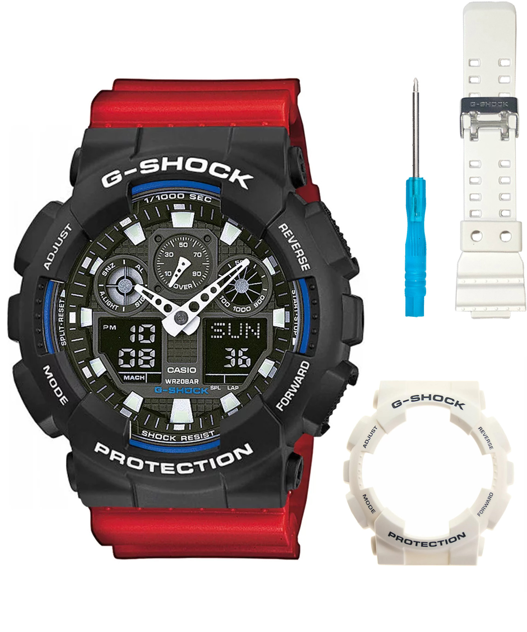 Hodinky Casio G-SHOCK Original GA-100 SET