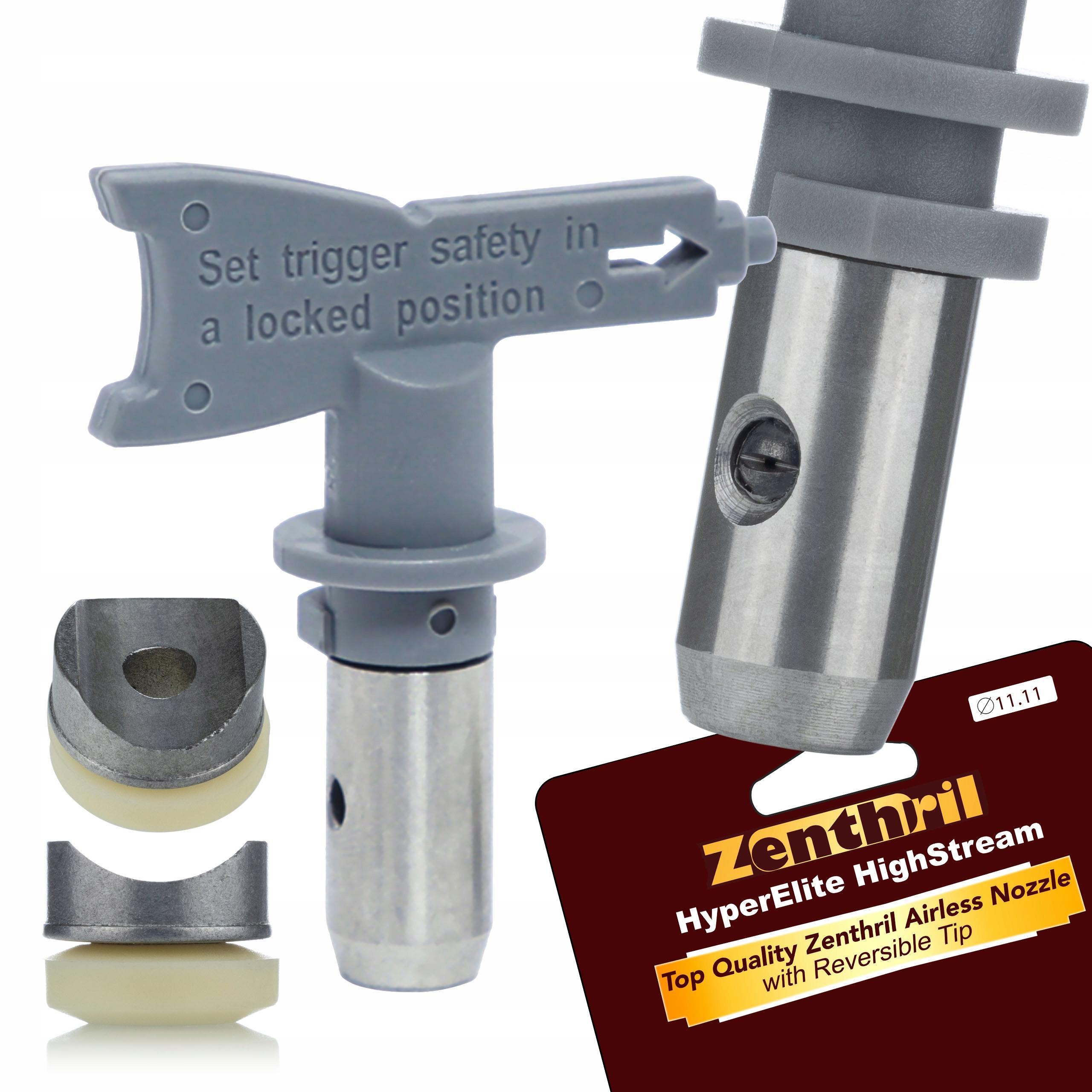 ROSFIX Hochdruck-Airless-Düse Modell 665 – Für Bitumenmassen, Epoxidharze, Elastomere | Sprühbreite 30 cm, Öffnung 0,065" 5448-O5UD