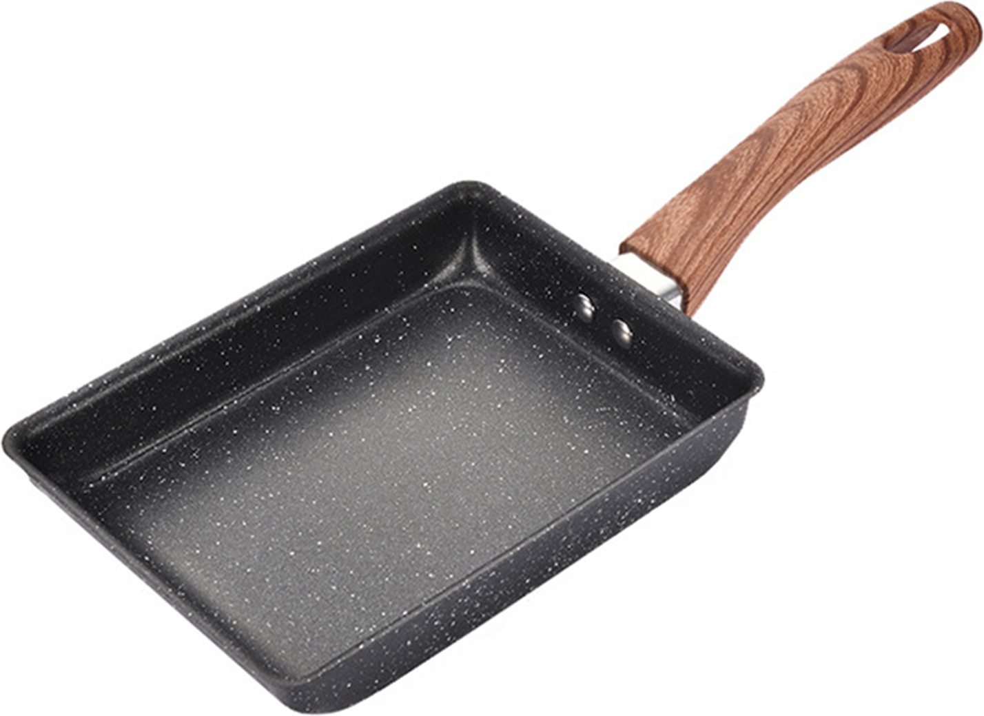 Homgeek Tamagoyaki-Pfanne Japanische Omelett-Pfanne Eierpfanne Bratpfanne Kein oel Antihaft-Yuzishao Retangle Omelett-Pfanne