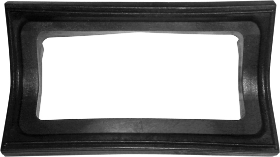 TG Kunststoffverarbeitung Überlaufdichtung 70 x 36,5 mm für TEKA Spüle PRINZ