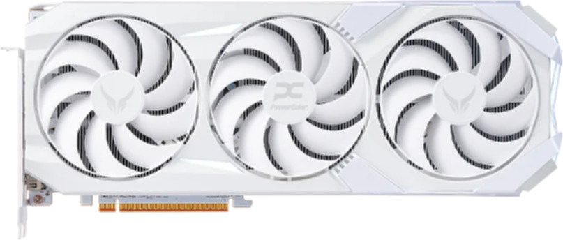PowerColor Radeon RX 9070 XT Red Devil Spectral White 16GB GDDR6 RX9070XT 16G-E/OC/WHITE