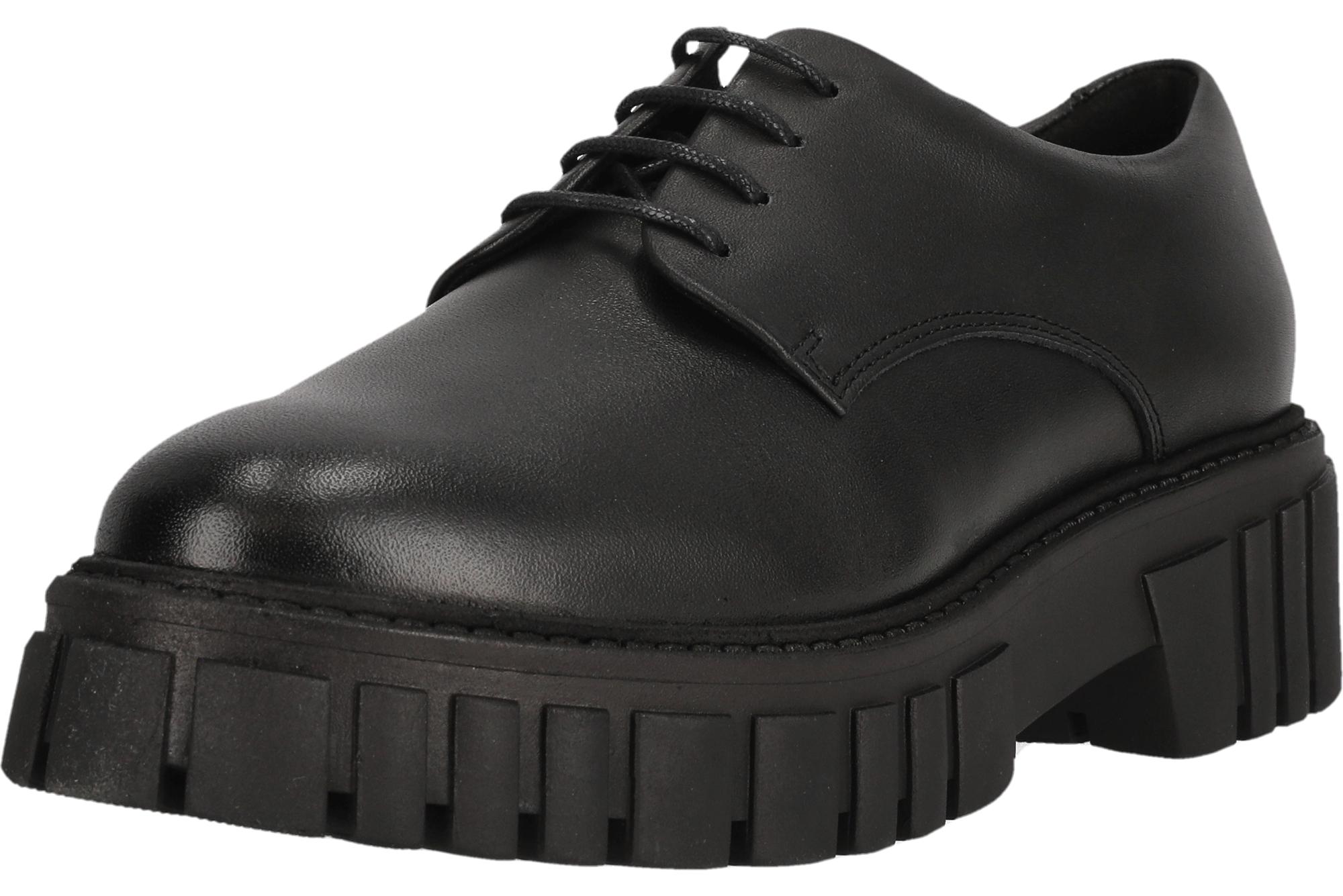 CLARKS Schnürschuhe Page Walk mit angesagter Statement-Sohle 1216 Black Leather 41.5 Page Walk 26178411 4