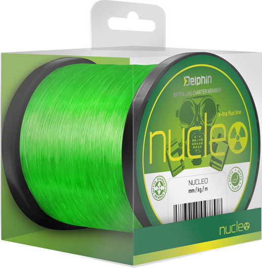 Delphin NUCLEO Fluo Green 0,28 mm 600 m 6,4 kg Angelleine 101003428