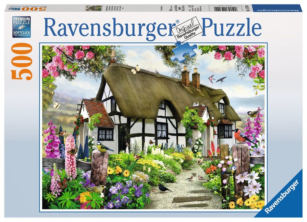 Ravensburger 15204 500 Teile quadratisch Puzzle neu Spiele Südliches Ambiente 