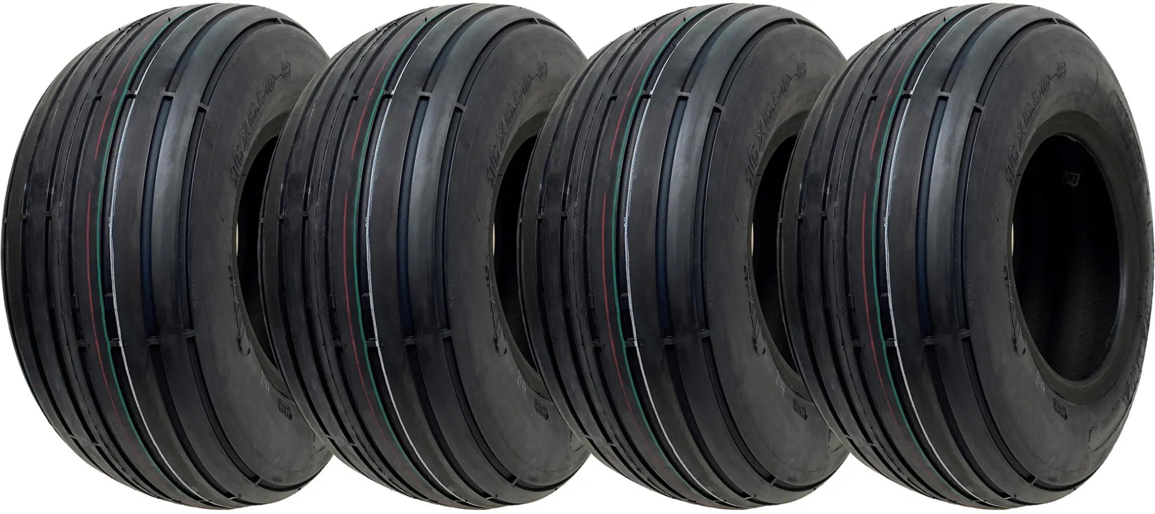 pneumatiky 15x6.00-6 Multi Rib pre kosačky na trávu 6ply Hay Bob Hay Turner Rake (sada 4 ks)