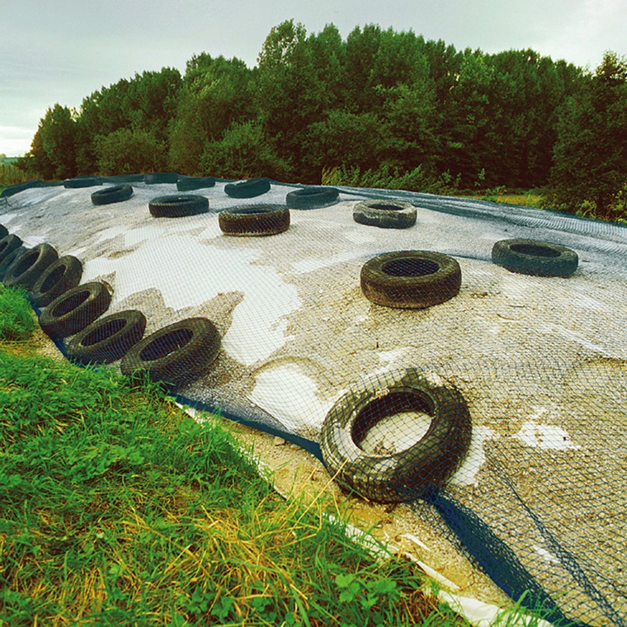 XClou Garden Silagen Schutz Netz Schutznetz Silagennetz 8 x 25m, Masche 30 x 30 mm 360771