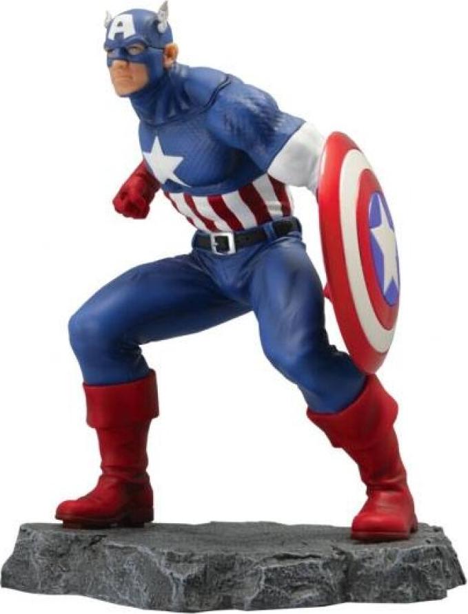Semic Captain America Marvel Comics Civil War Figur 1/8 22 Cm One Size SPCAP01