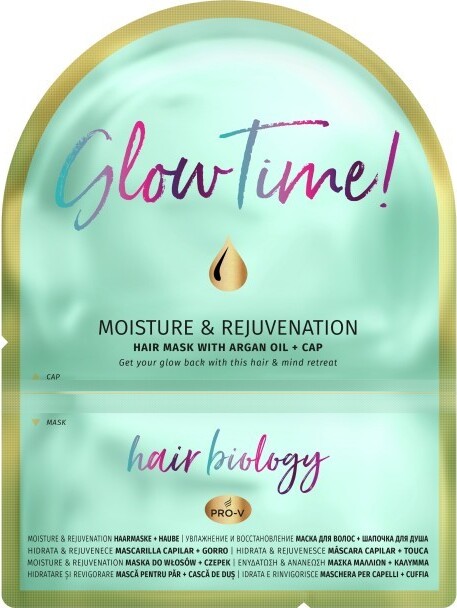 Hair Bioloy Hair Biology Haarkur - Moisture & Rejuvenation + Haube - 20ml