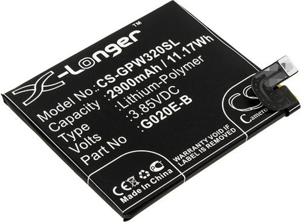 CAMERON SINO Akku für Google G020e, Google G020f, Google G020g, Google G020h, ( äqu. Google G020E ), 2900 mAh CS-GPW320SL