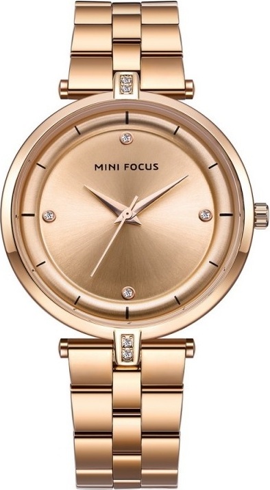 Hodinky Mini Focus Poppy-Zlato Ružová KP23910