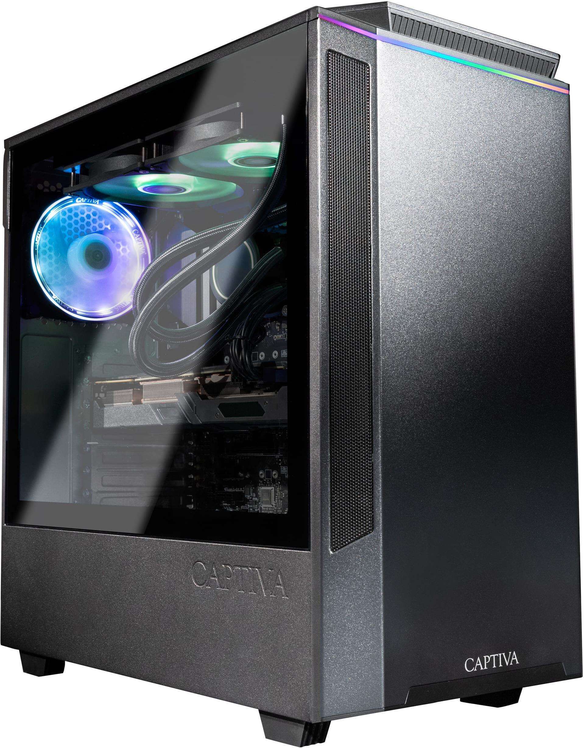 Pracovná stanica Captiva PC I78-543 | Intel Core i7 13700KF | 16 GB DDR4 RAM | NVIDIA GeForce RTX 4060 Ti 8 GB | 1 TB SSD | bez OS