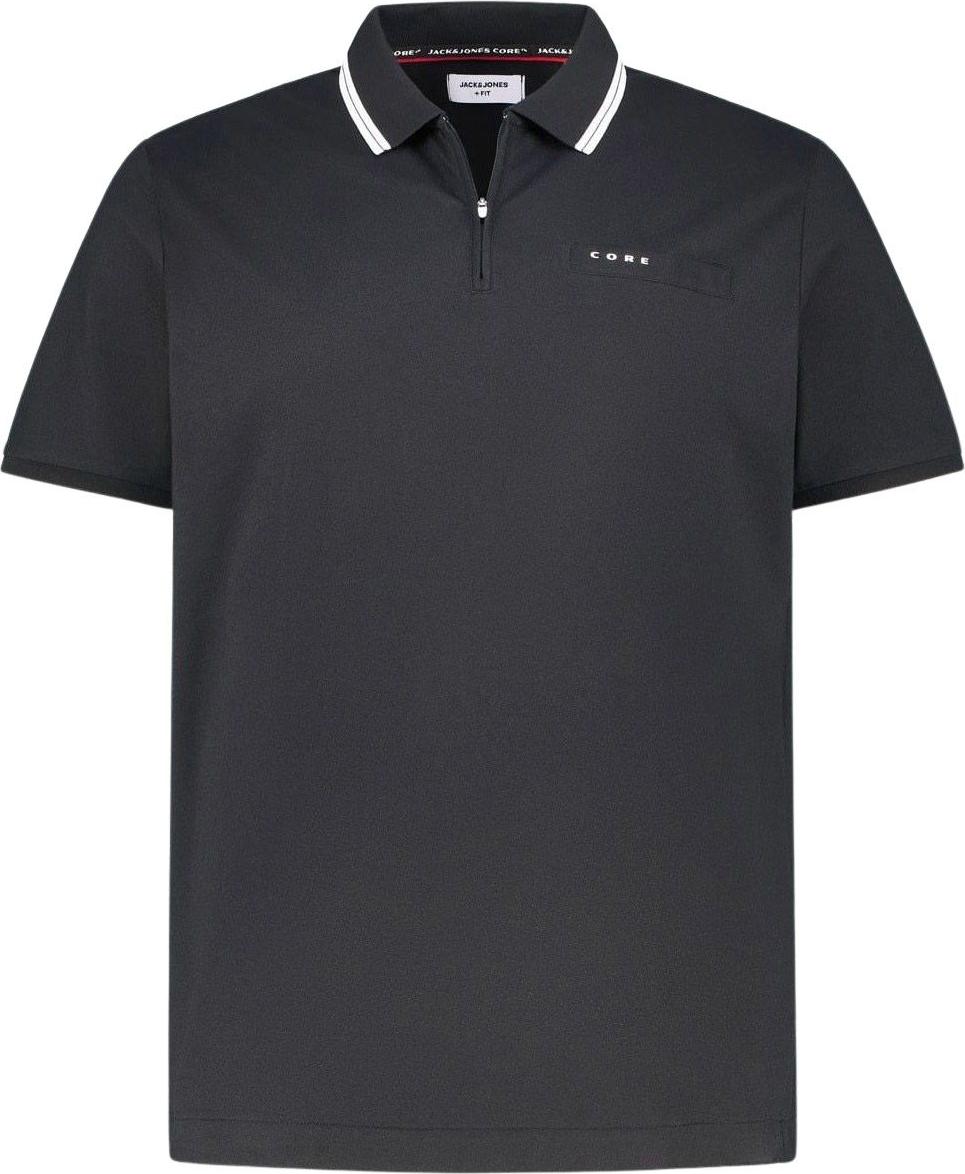 Jack & Jones Fusion Branding Zip Polo Herren (plussize)