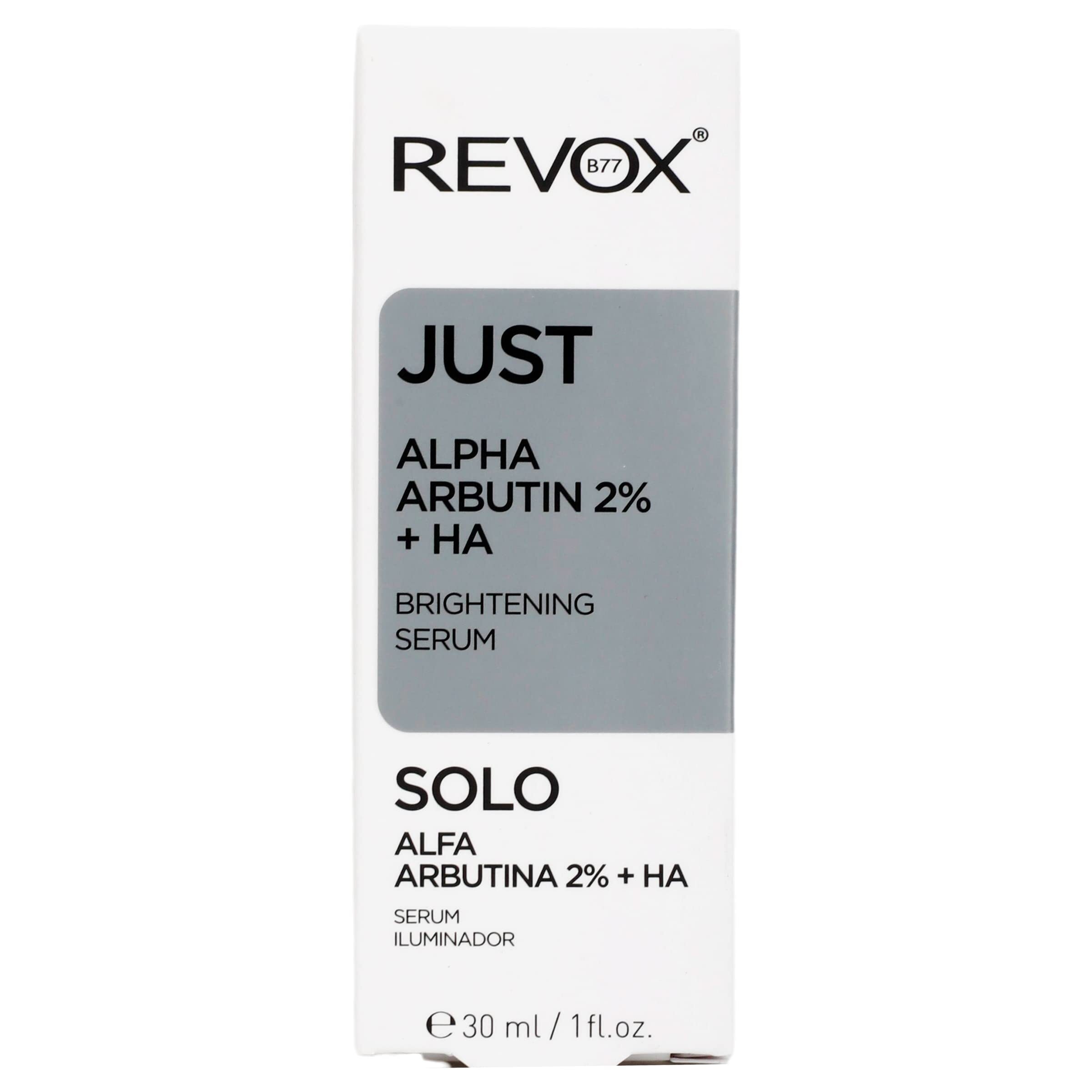 Revox b77 JUST alpha arbutin 2% + ha 30 ml