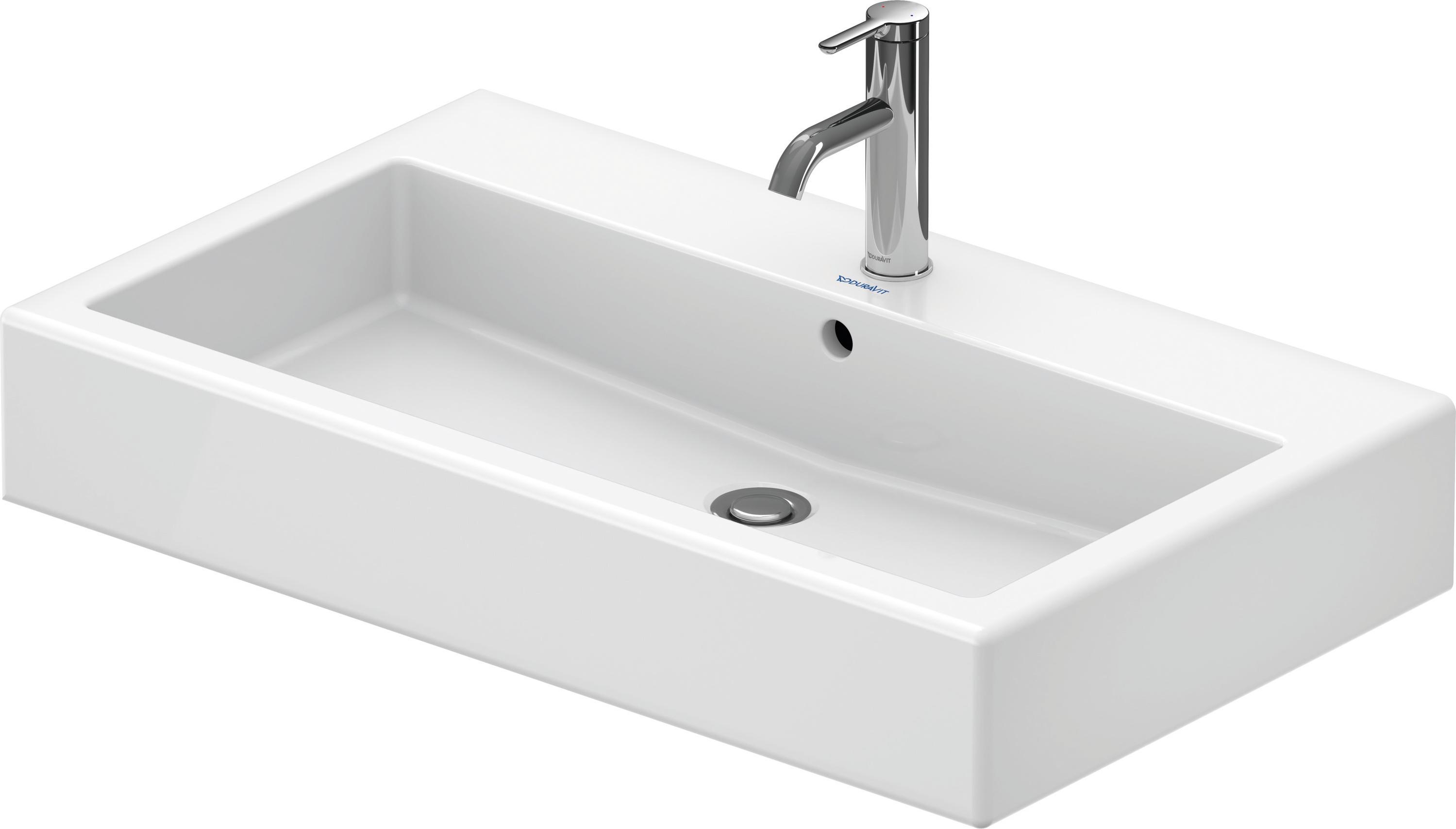 Duravit Möbelwaschtisch Vero 80x47cm, we WG, geschli., m HL, ÜL, HLB 04548000271