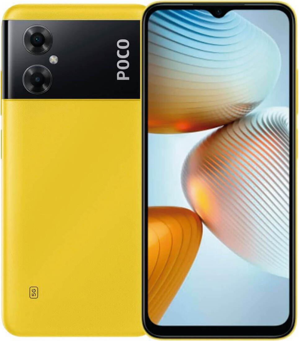 Xiaomi Poco M4 5G Gelb 4GB/64GB Octa-Core 16,50cm (6,58Zoll) Android Smartphone