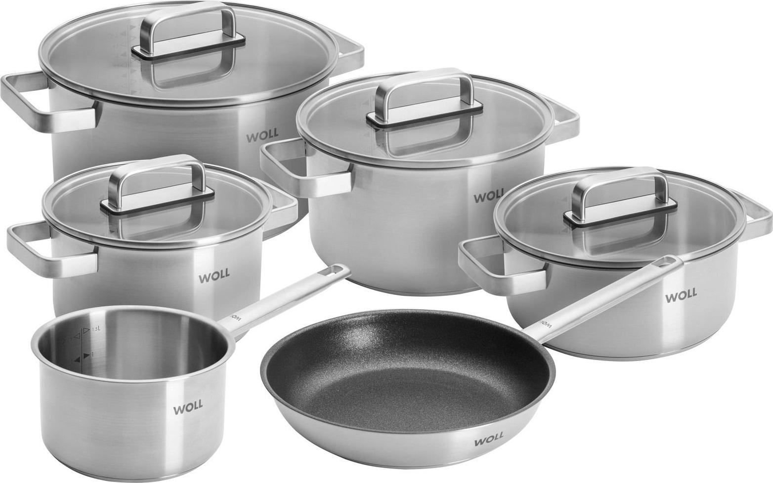 Woll Topfset 10-tlg. STEEL