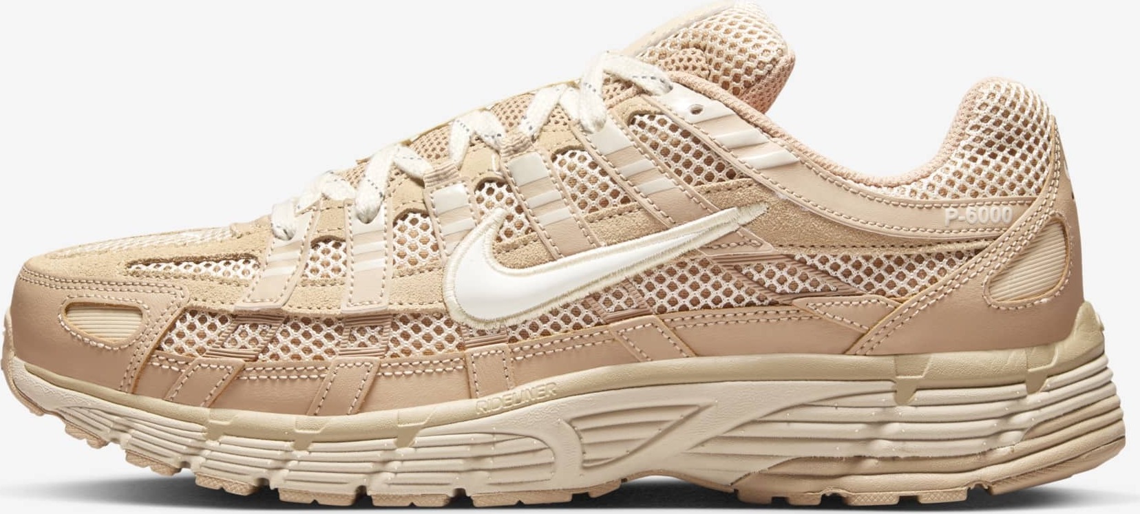 Nike P-6000 Premium "Sanddrift Hemp" Sneaker Brown, Veľkosť: 40
