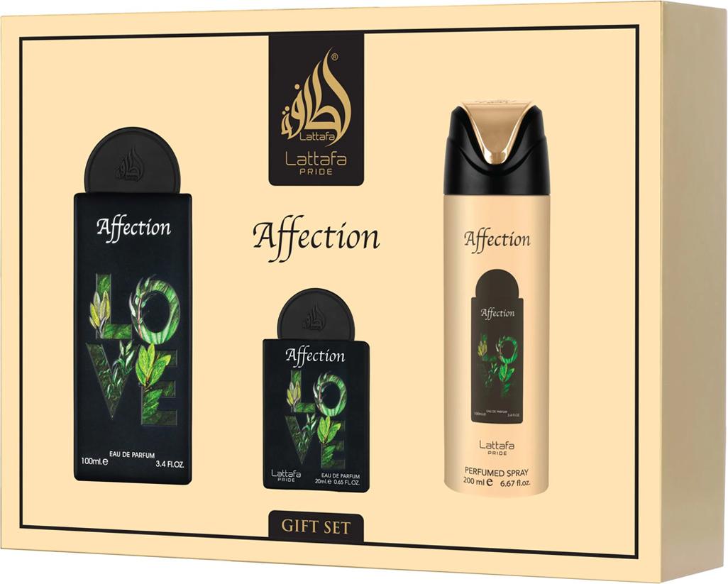 Lattafa Pride/Giftset Affection Eau de Parfum +Deo BOX AFFECTION