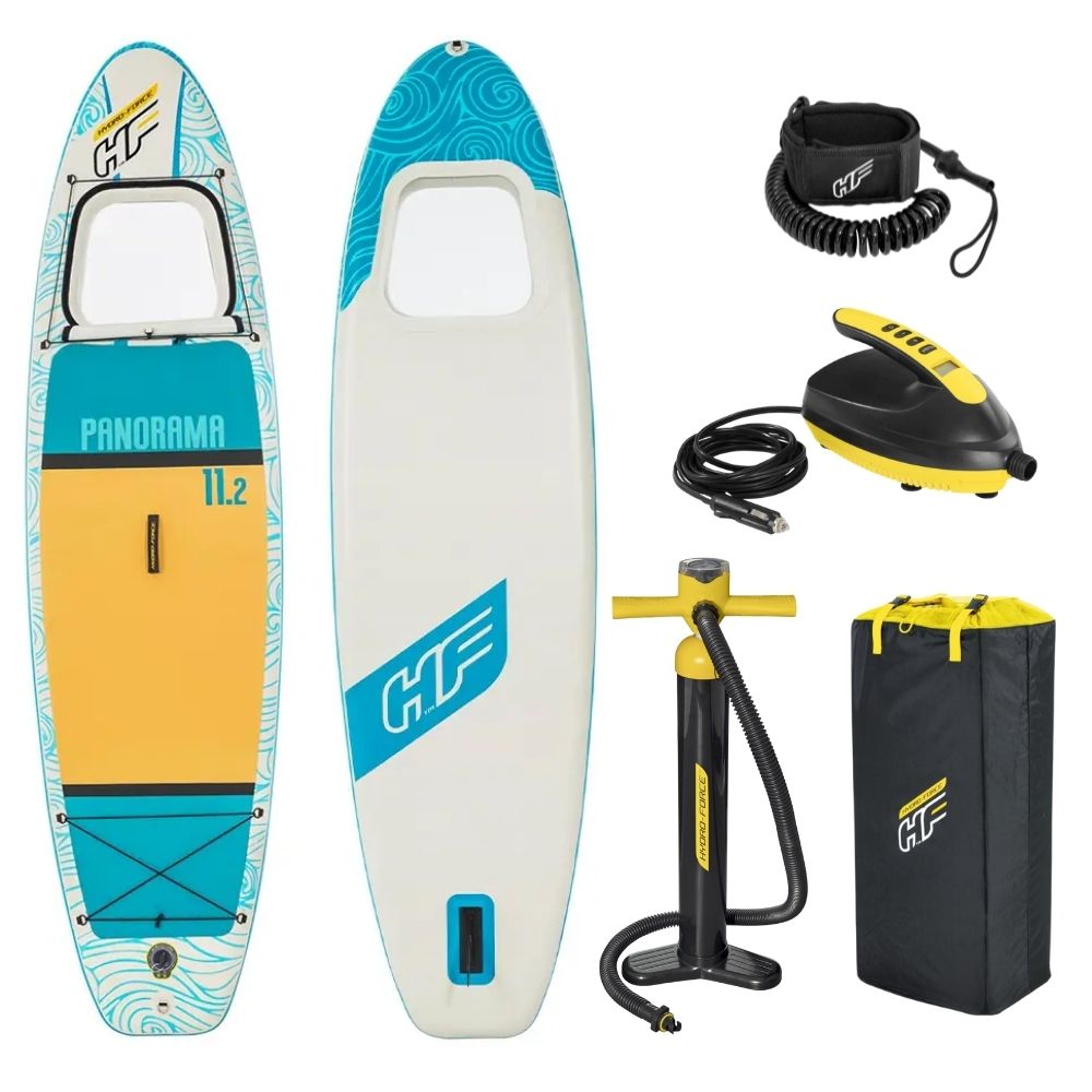 Bestway Sup Board - Hydro Force - Panorama Set a elektrická vzduchová pumpa SUP 12V