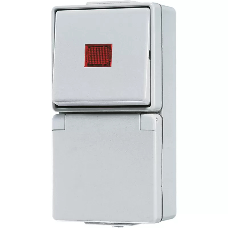 JUNG 676KOW Elektroschalter Rocker switch Weiß (676KOW)
