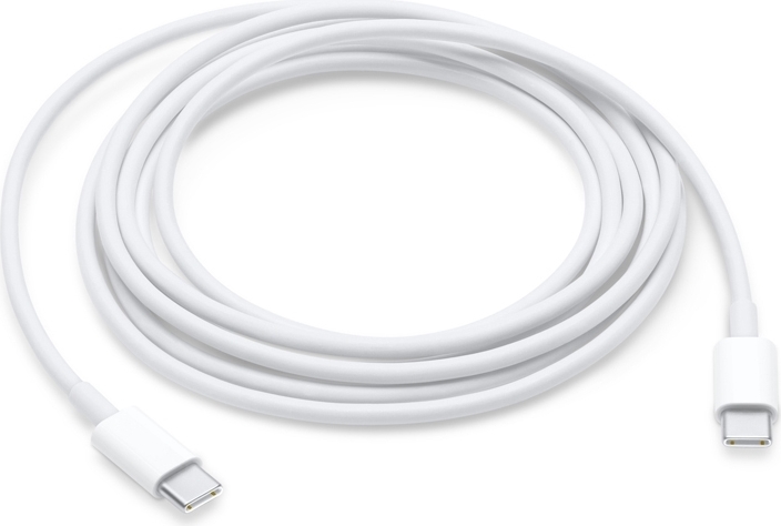 Apple, USB-C auf USB-C Lade- und Synchronisierungskabel 2m, Weiß MLL82ZM/A