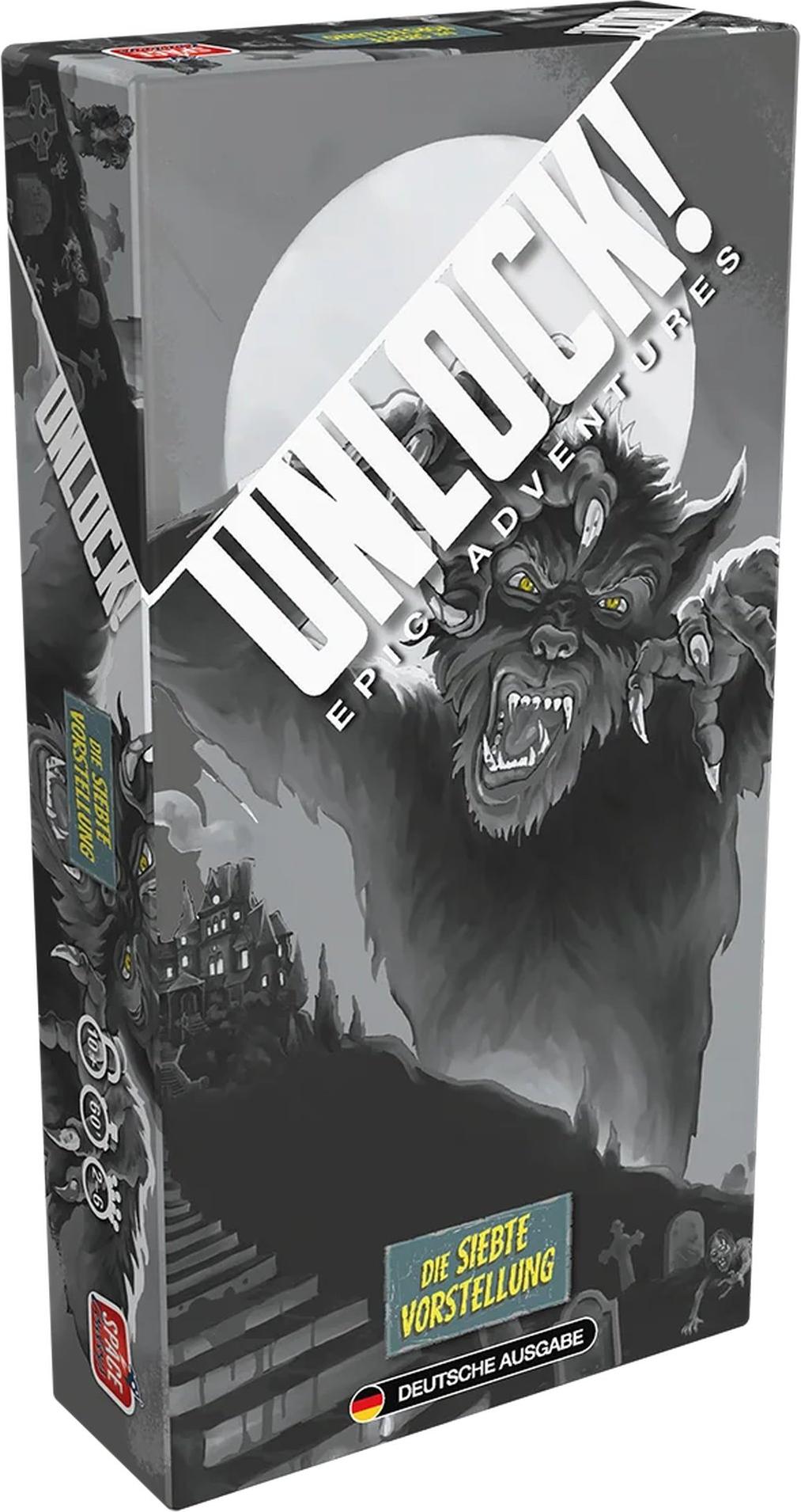 Asmodee Space Cowboys - Unlock! Die Siebte Vorstellungen SCOD0061