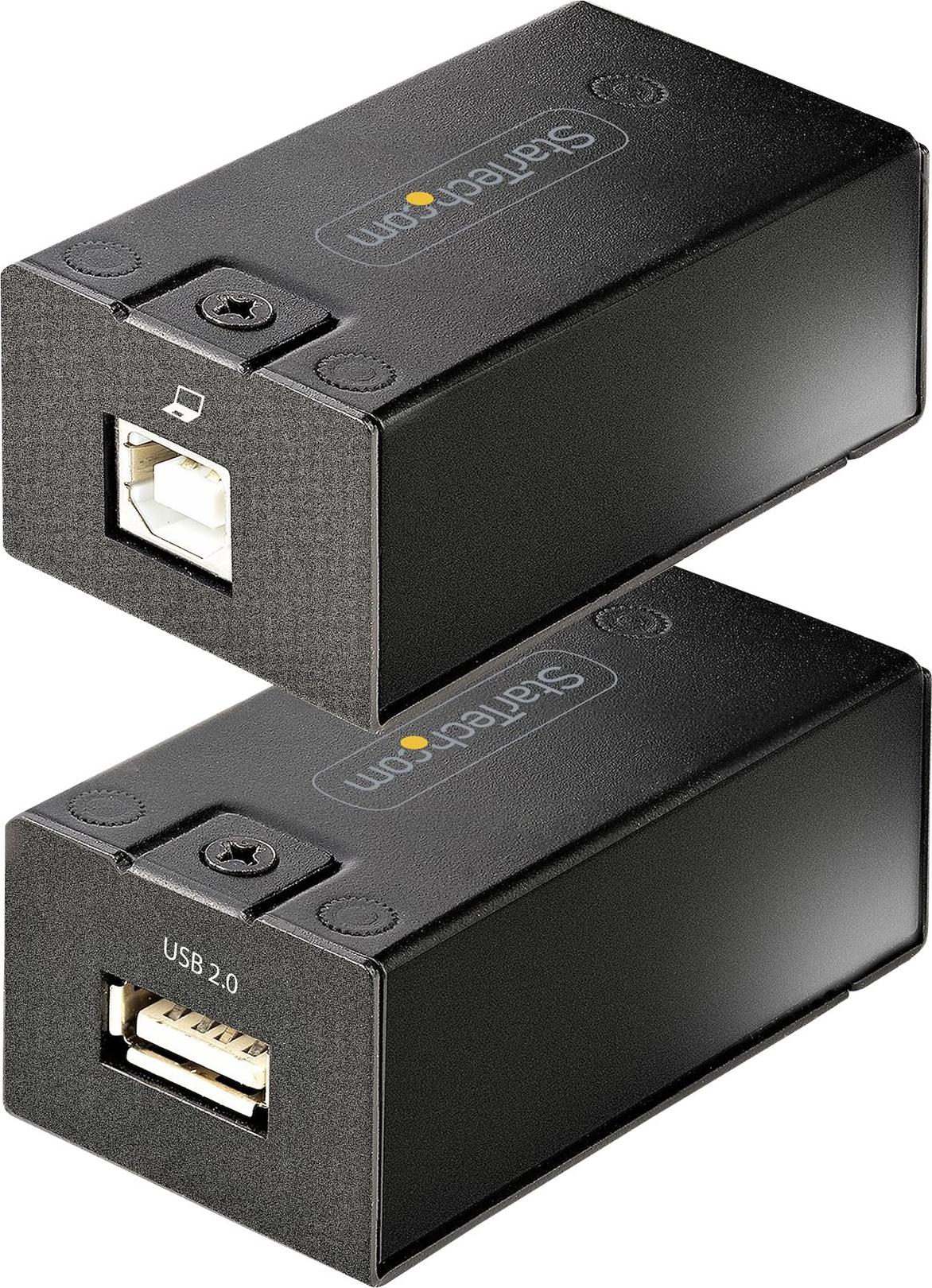 StarTech.com 150 m USB 2.0 Extender über Ethernet Cat5e/Cat6/RJ45 Kabel - USB über LAN Kabel - USB Verlängerung - USB Ethernet Extender - USB Over Ethernet - USB Extender über LAN - 67 mm - 32 mm - 25 mm - 173 g - 220 mm - 194 mm