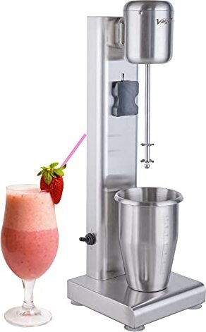 Merkloos Valgus Edelstahl-Milchshaker-Maschine 1L geruscharmer Stand-Getrnkemixer-Mixer fr Eiscreme, Fruchtsaft, Tiki- und Kakaogetrnke