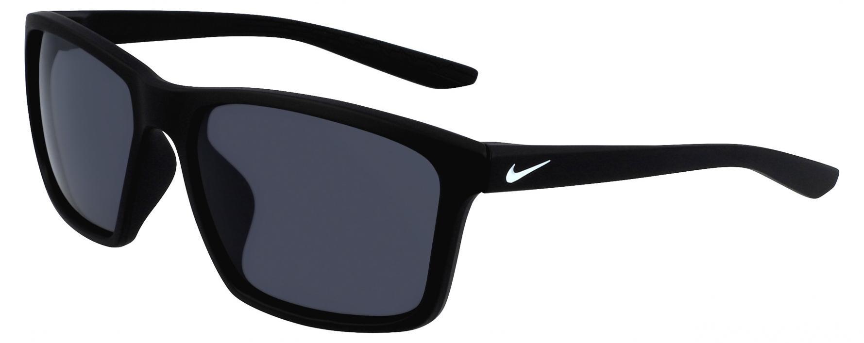Nike NIKE VALIANT N IU4689X Sonnenbrille, matt schwarz/weiß/dunkelgrau, Farbverteilung 60/17/135, Uni