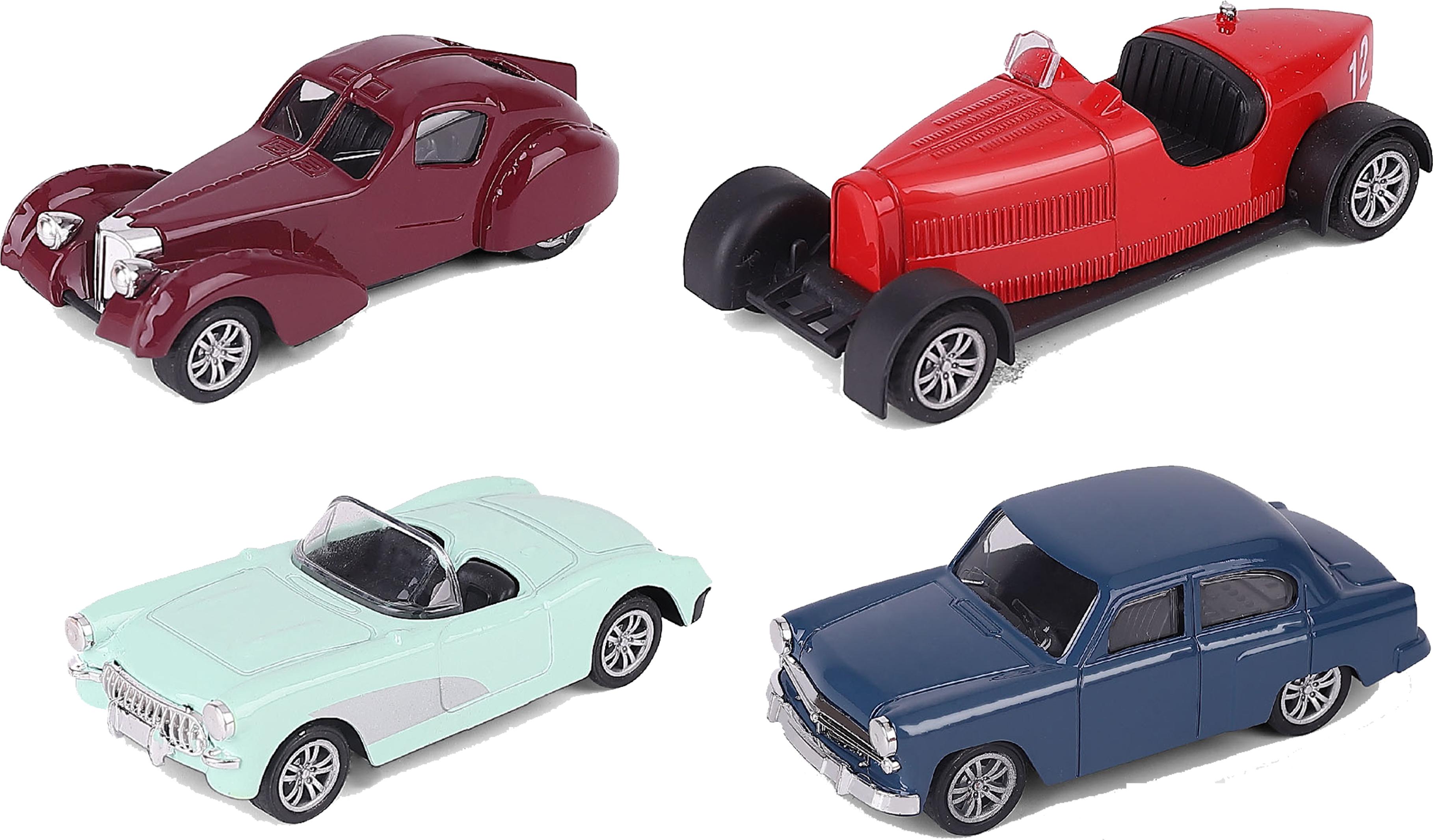 Wiky Oldtimer zum Zurückziehen aus Metall, 10,5 cm