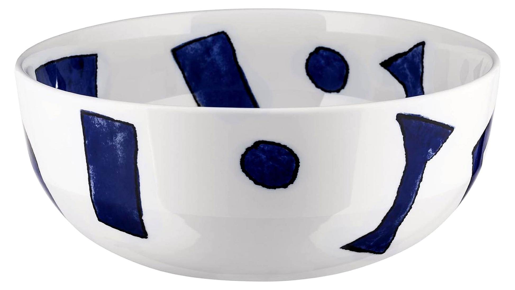 Markenlos Salatschüssel, Porzellan, 25 cm
