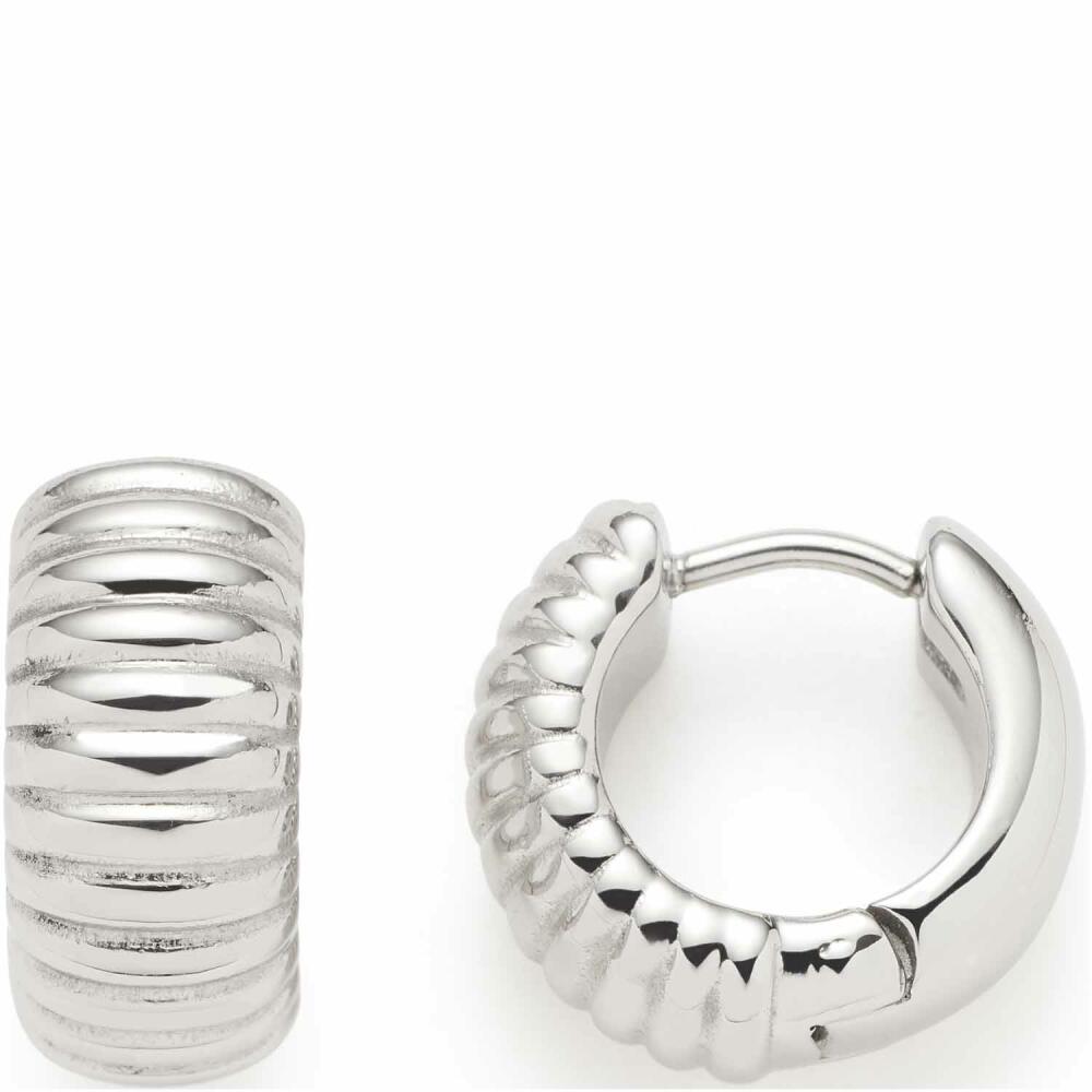 Orecchini A Cerchio Donna – Liebeskind Berlin, Oro Rosa E Acetato, Acciaio Inox, 5 Cm